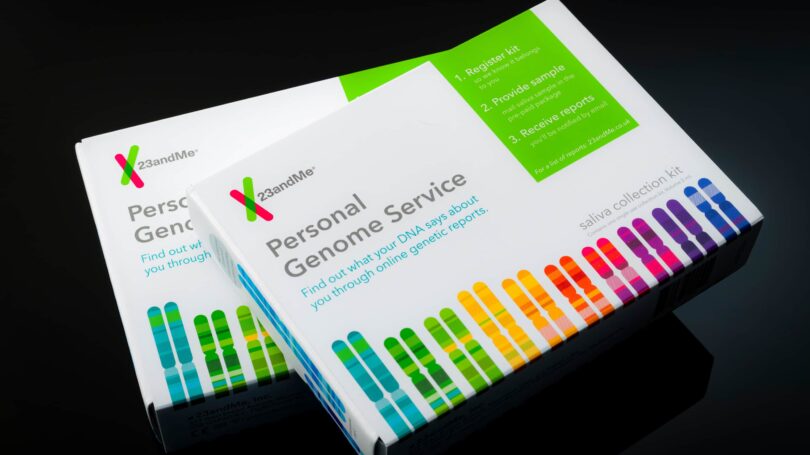 23 And Me Genome Personal Service Genetics Testing Kit