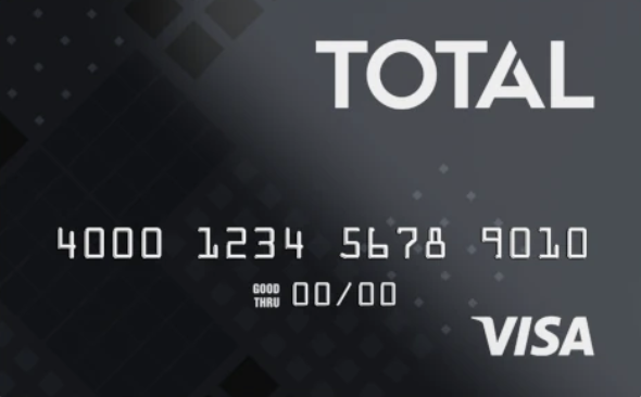Total Visa Credit Card Art